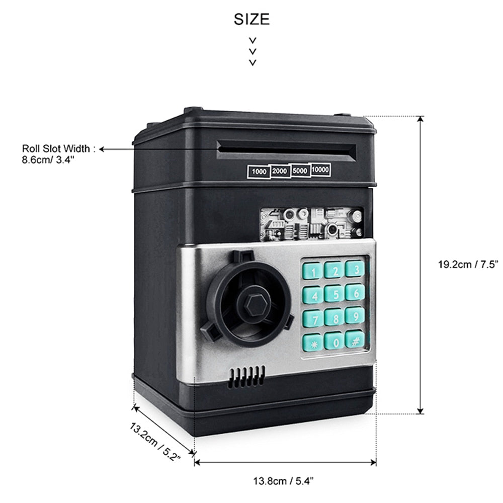 Electronic Piggy Bank ATM with Password