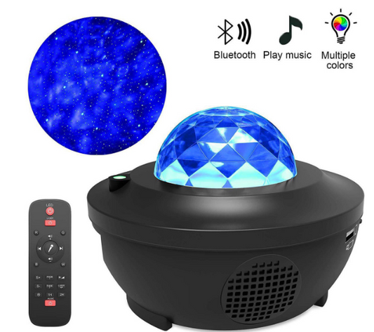 LED Star Galaxy Projector & Speaker